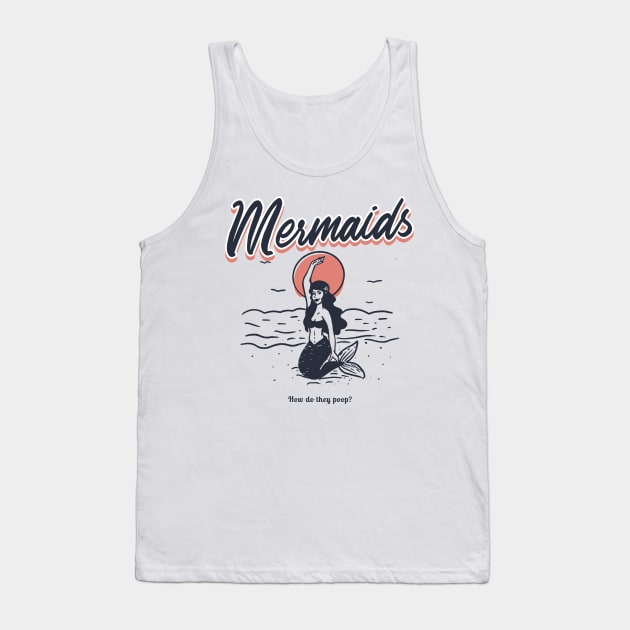 Mermaid mystery Tank Top by Kindness Never Worsens